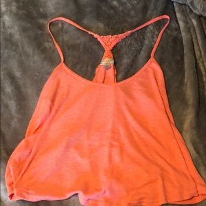 Coral tank top